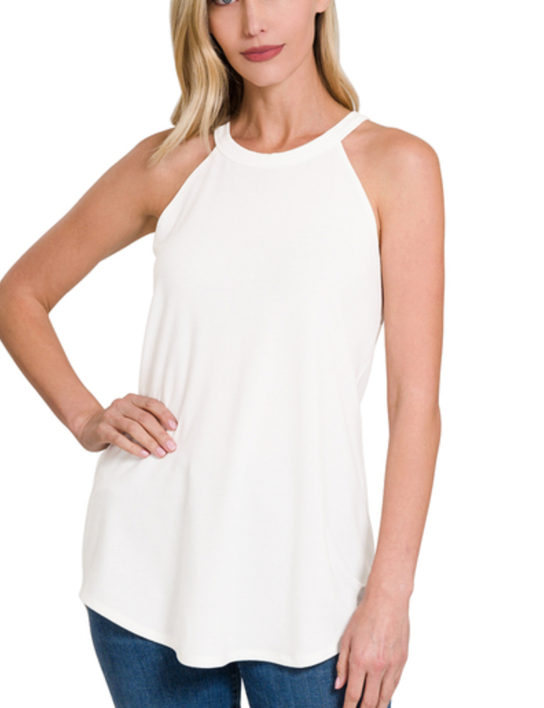 SALE! Halter Neck Tank Top (S-XL) (Multiple Colors)