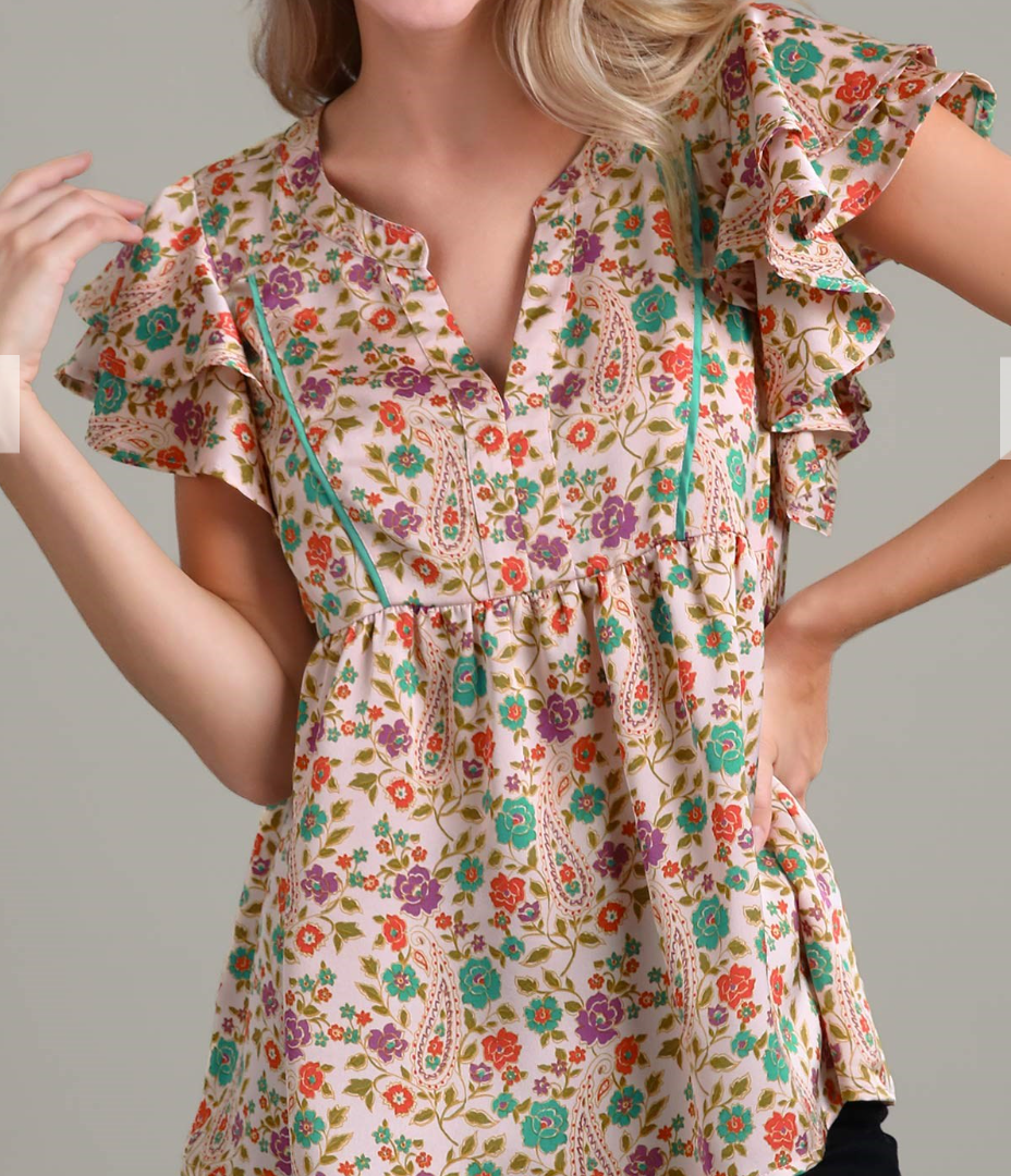 The Hollie Top(S-L)(2 Colors)