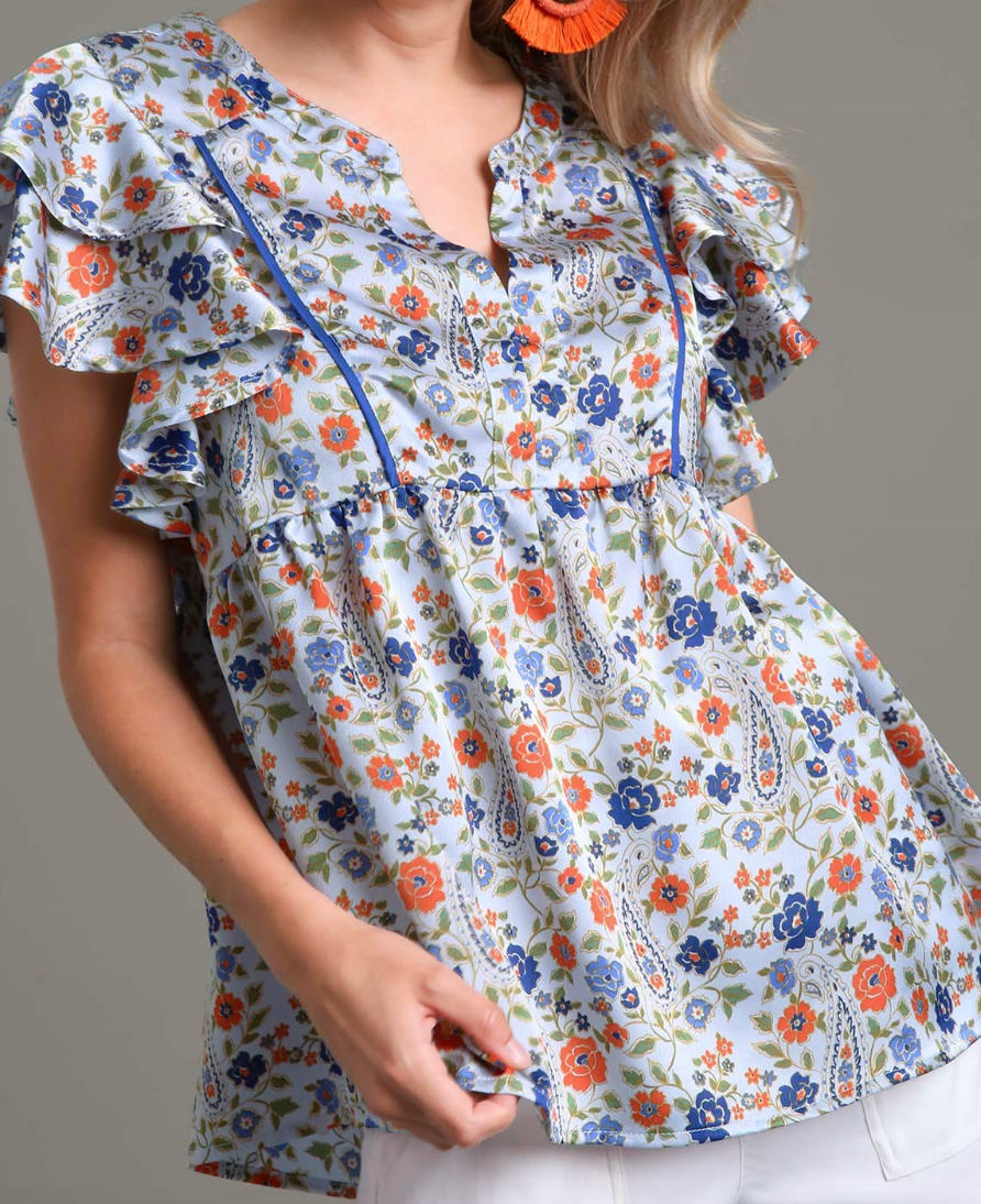 The Hollie Top(S-L)(2 Colors)