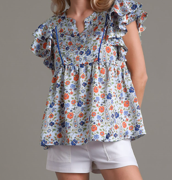The Hollie Top(S-L)(2 Colors)