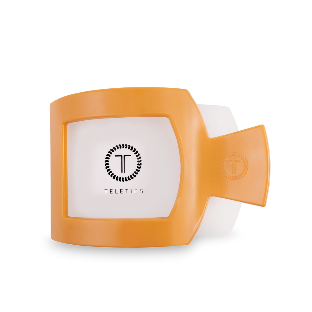 TELETIES - Mango for it! Large Flat Square Hair Clip