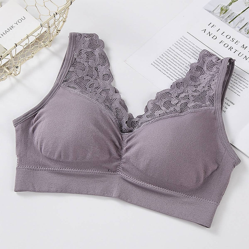 The Everyday Lace Bralette (M-XL)