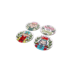 Glory Haus - Holly Jolly Nutcracker Coaster Set/4