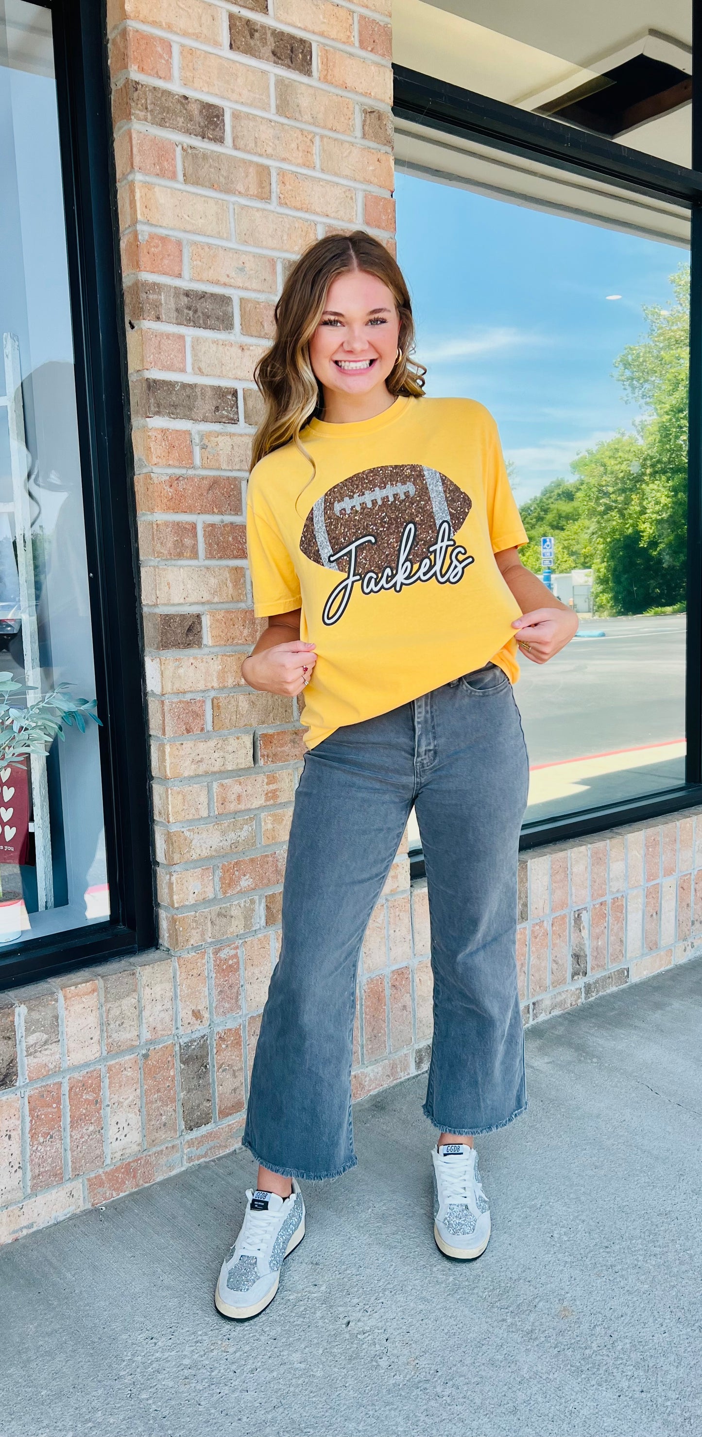 Jackets Football Graphic Tee (S-2X)