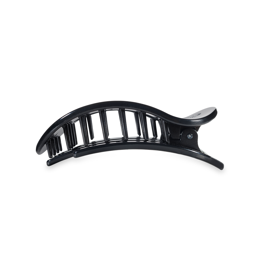 TELETIES - Flat Round Hair Clip | Medium | Go Dawgs!