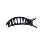 TELETIES - Flat Round Hair Clip | Medium | Go Dawgs!