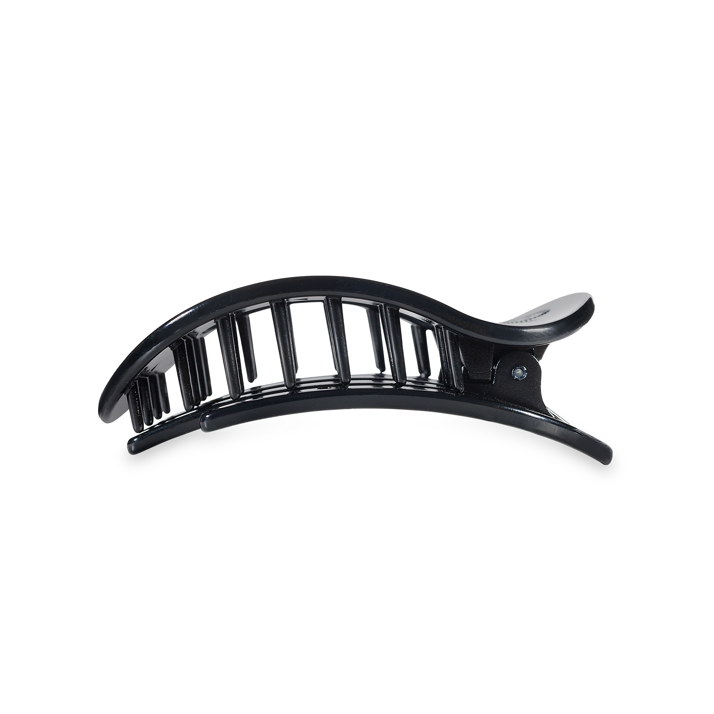 TELETIES - Flat Round Hair Clip | Medium | Go Dawgs!