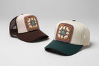 Granny Square Trucker Hats