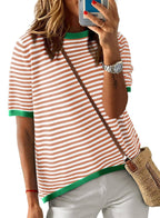 The Sadie Stripe Sweater (S-XL)