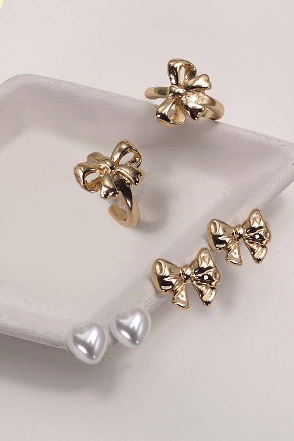 The Ava Claire Earring Set (3 pairs)