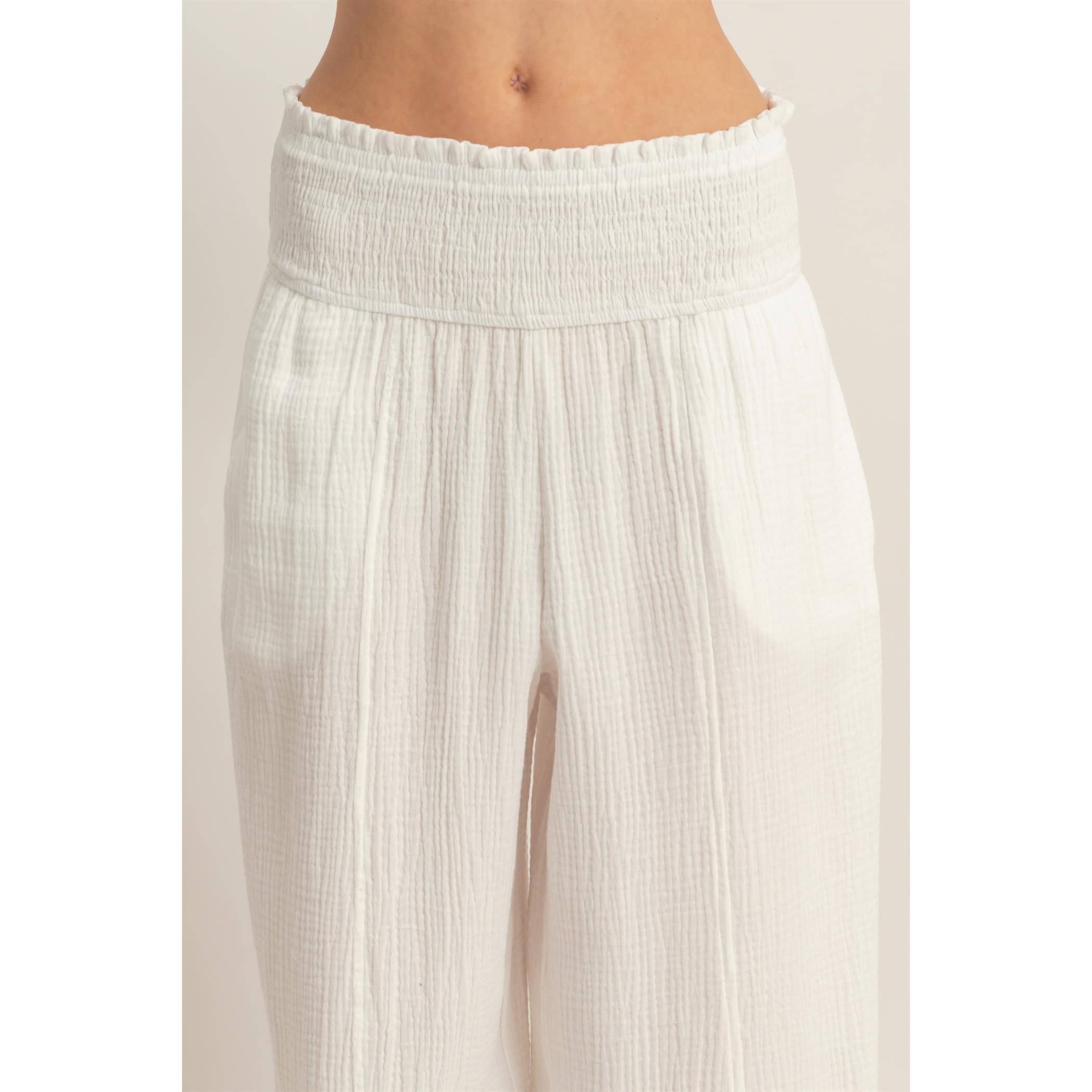 The Jessie Wide-Leg Pants (S-L)(2 Colors)