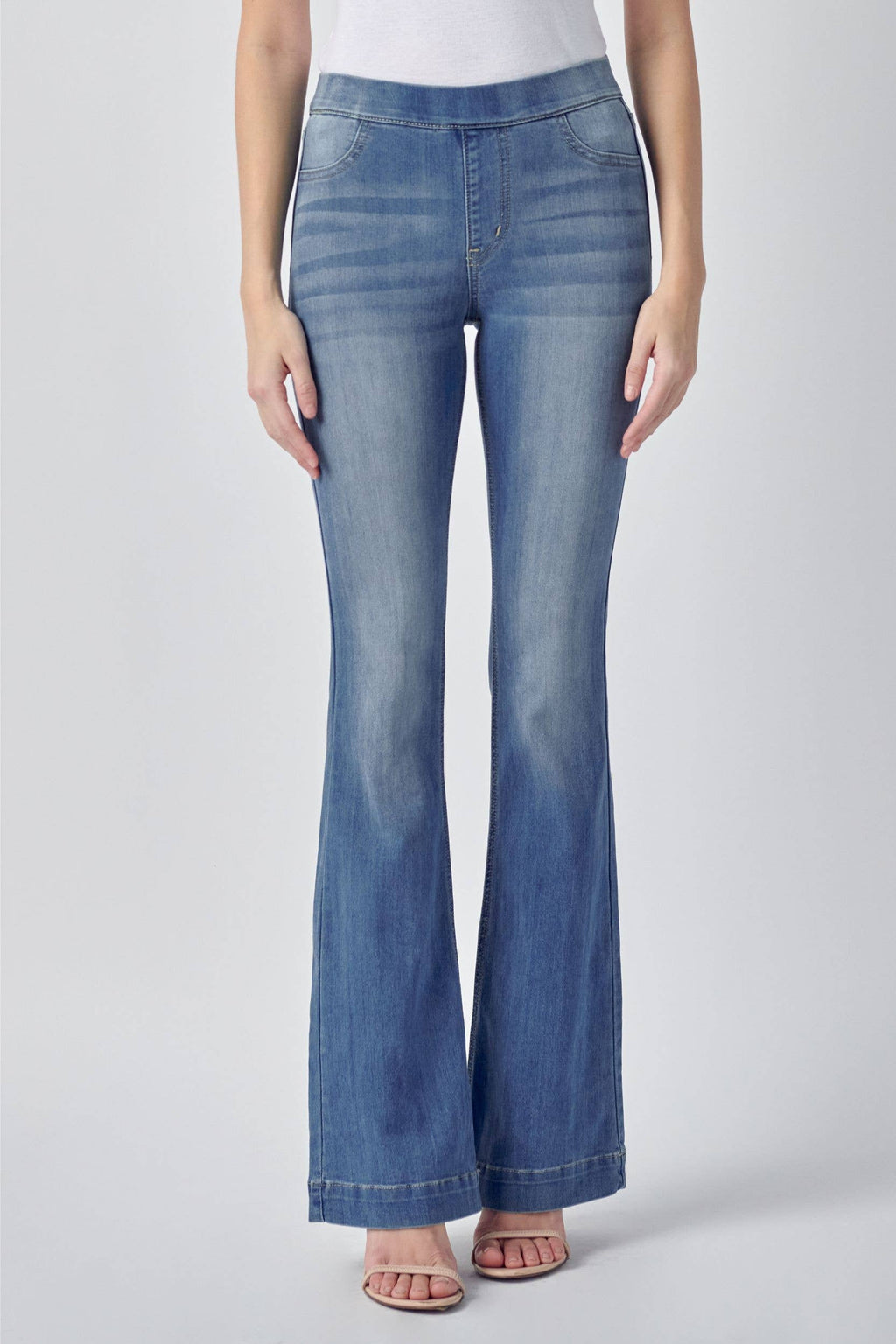 Cello Jeans - Medium Wash Flared Jegging (S-XL)