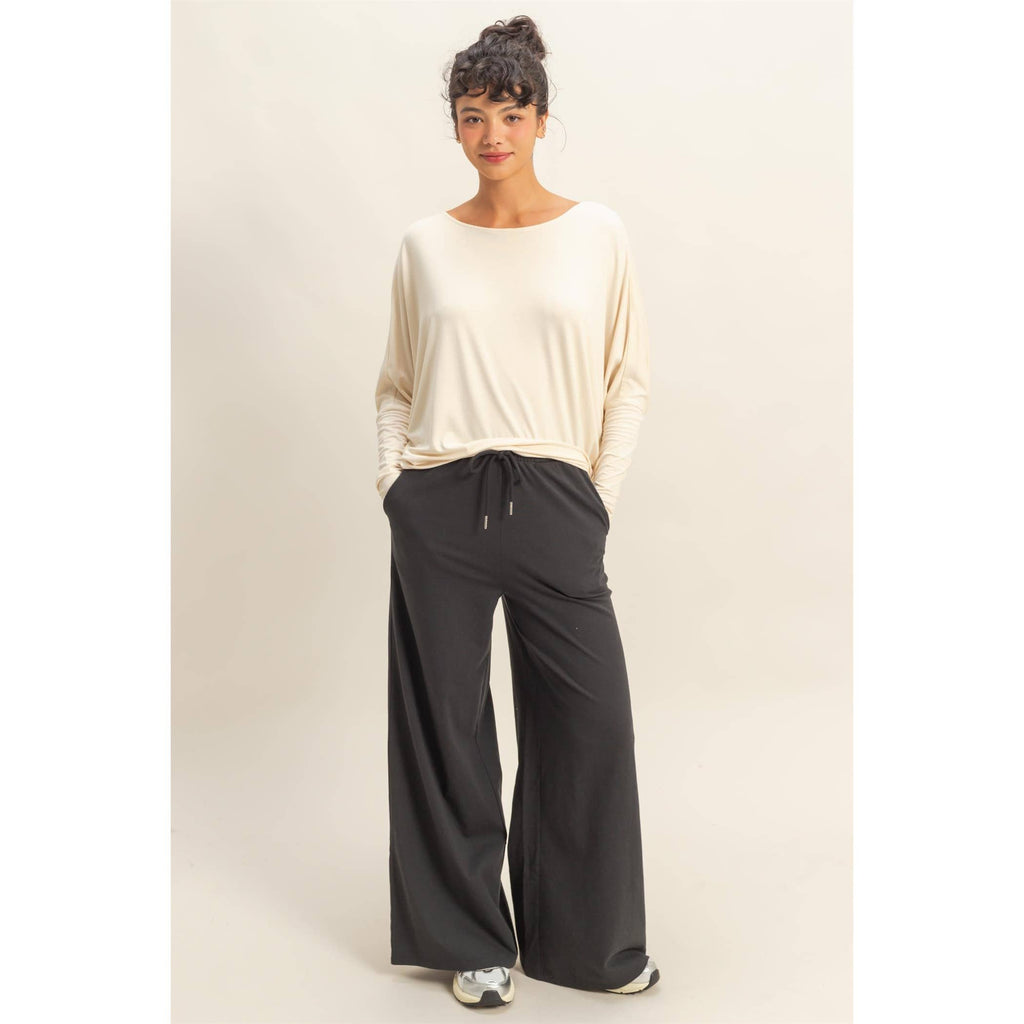 Dolman Long Sleeve Top (S-L)