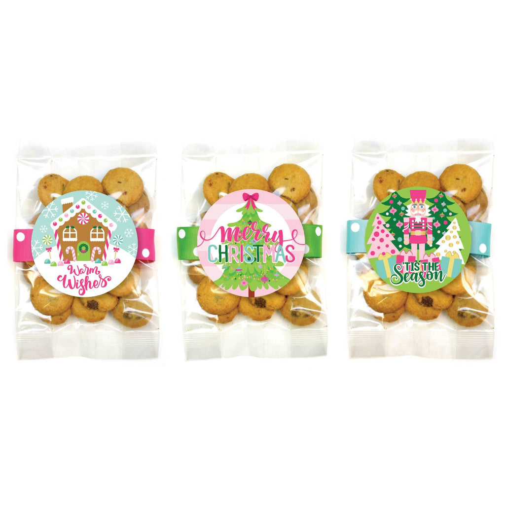 Oh, Sugar! Cookies- Chocolate Chip Christmas Holiday Small Bag