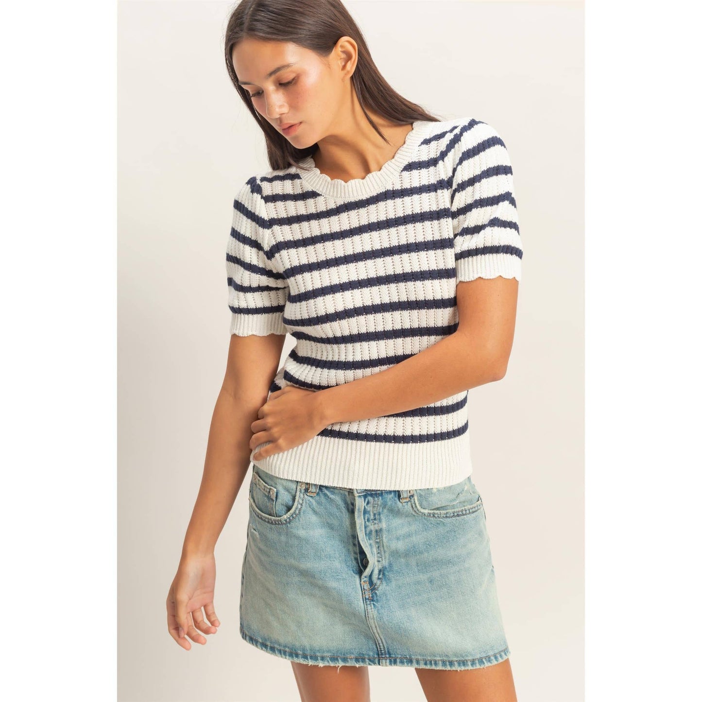 The Rachel Spring Puff Sleeve Sweater(S-L)(3 Colors)