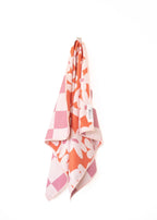 Crae.Home - Check Your Blossoms: Reversible Dish Towel