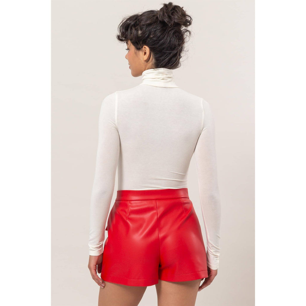 Long Sleeve Turtleneck Top (S-L)