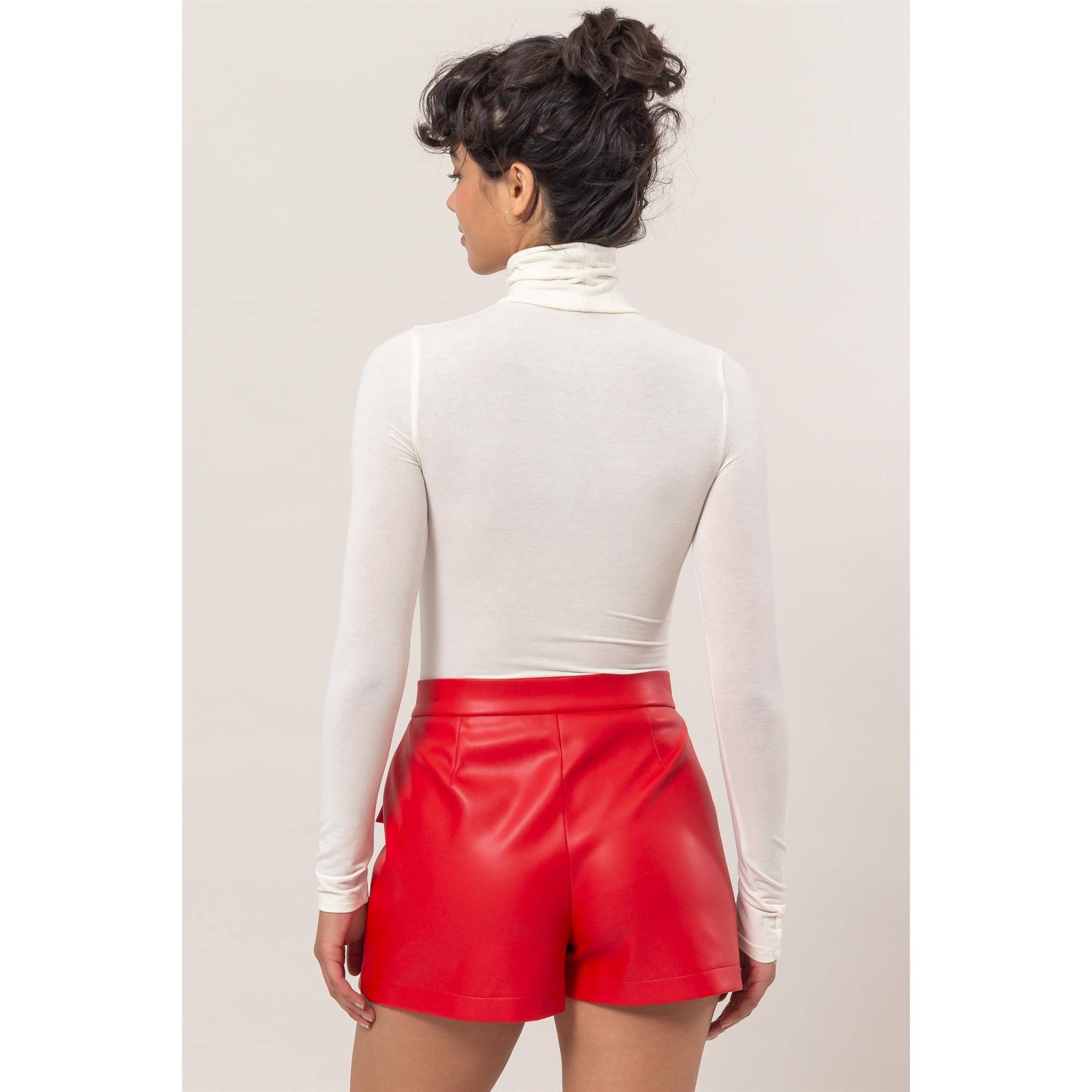 Long Sleeve Turtleneck Top (S-L)