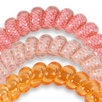 TELETIES - Spiral Hair Coil | Large | Sunny Days Ahead