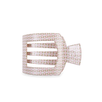 TELETIES - Pine & Pearl | Medium | Flat Square Hair Clip