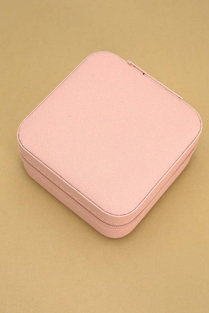DESIGNED JEWELRY ORGANIZER TRAVEL BOX CASE