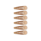 TELETIES - Snap Clip | Bronze | 6 Count