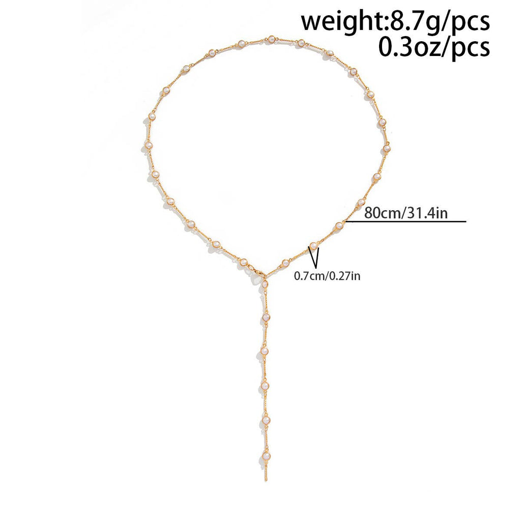 The Avery Y-Shaped Necklace