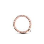 TELETIES - Spiral Hair Coils | Small | Millennial Pink Hair Ties