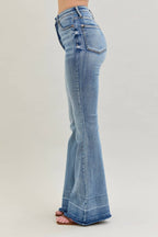 Judy Blue Jeans - HW "Tummy Control " w/ Release Hem Flare (Reg & Plus)