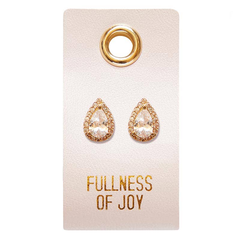 Fullness of Joy - Droplet Earrings