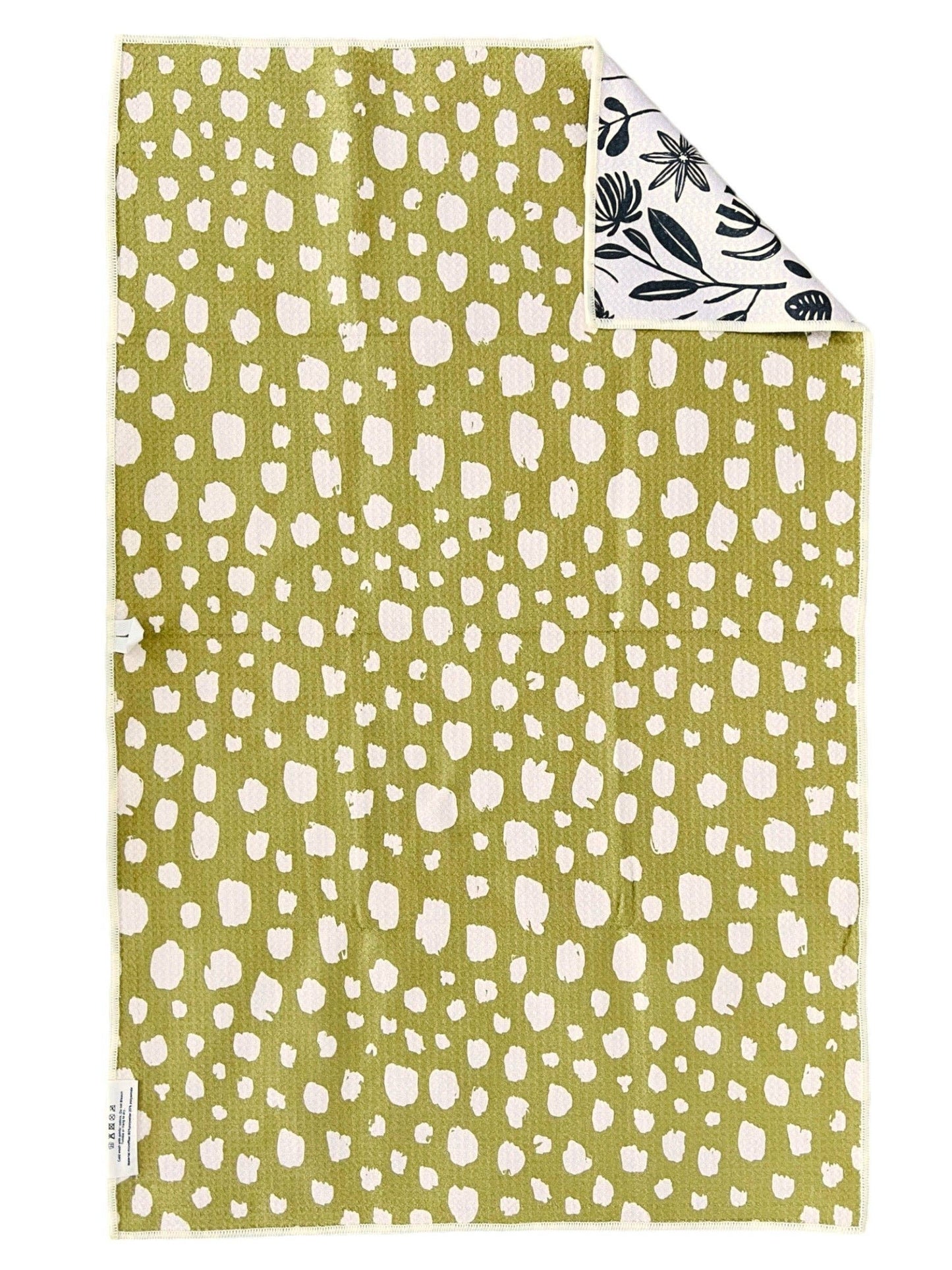 Crae.Home - Vintage Highway: Reversible Dish Towel