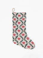 Mary Square - Knit Stocking | Holiday Trellis