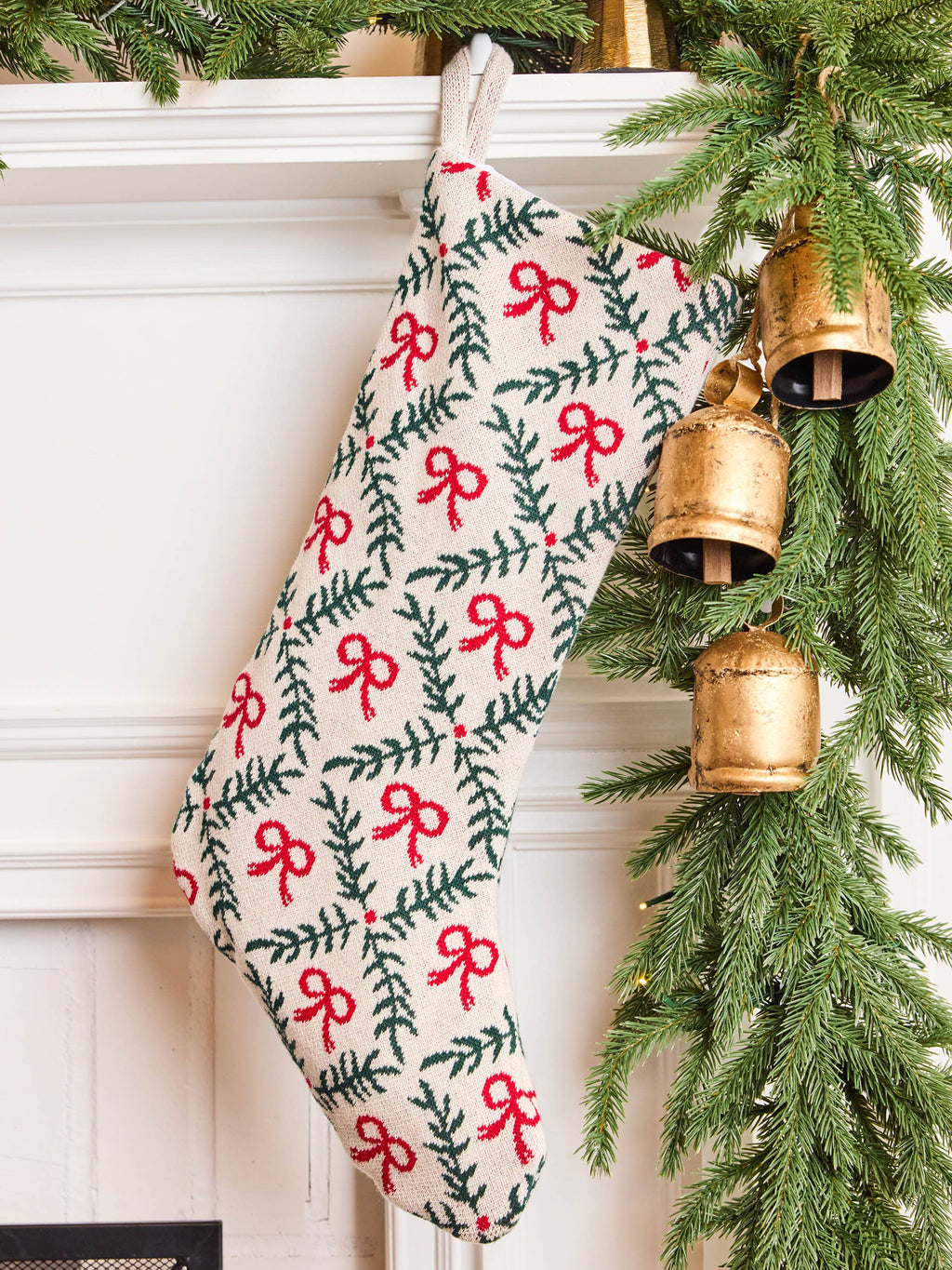 Mary Square - Knit Stocking | Holiday Trellis