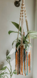 Macrame Plant Hanger // Fringe