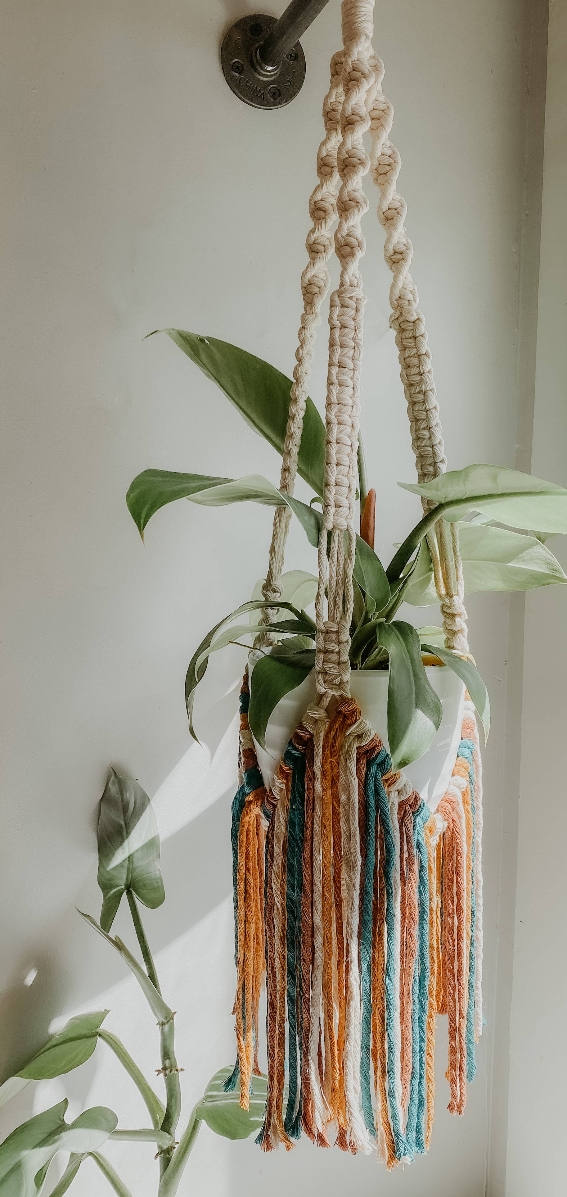 Macrame Plant Hanger // Fringe