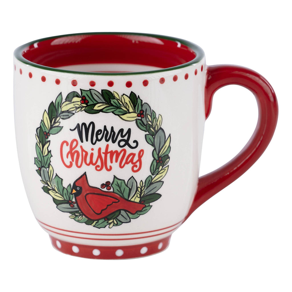 Glory Haus - Wreath Red Bird Mug