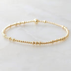 Gold Beaded Bracelet