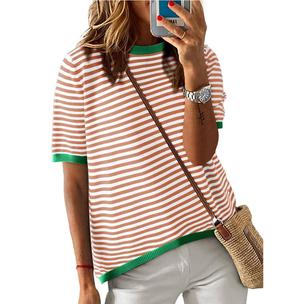 The Sadie Stripe Sweater (S-XL)