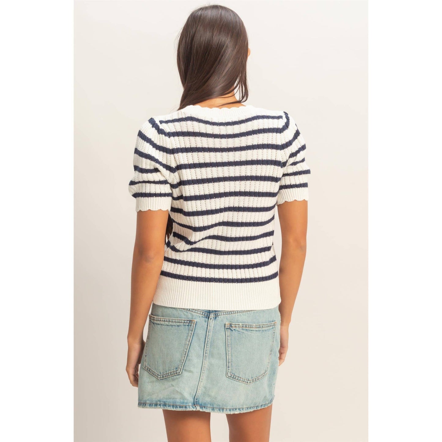 The Rachel Spring Puff Sleeve Sweater(S-L)(3 Colors)
