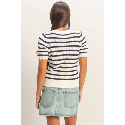 The Rachel Spring Puff Sleeve Sweater(S-L)(3 Colors)