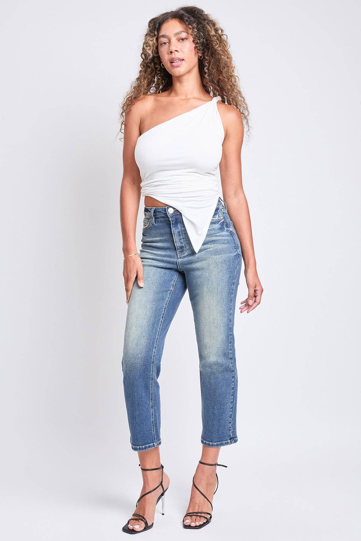 Luxe High Rise Vintage Stretch Straight Leg Jeans (Women’s sizes 1-13)