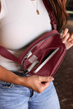 Casual Waterproof Zipped Crossbody Chest Bag