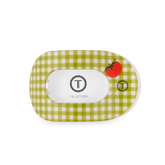 TELETIES - Flat Round Hair Clip | Medium | Locally Grown