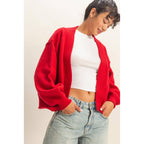 The Amy Oversized Textued Knit Cardigan Sweater (S-L)