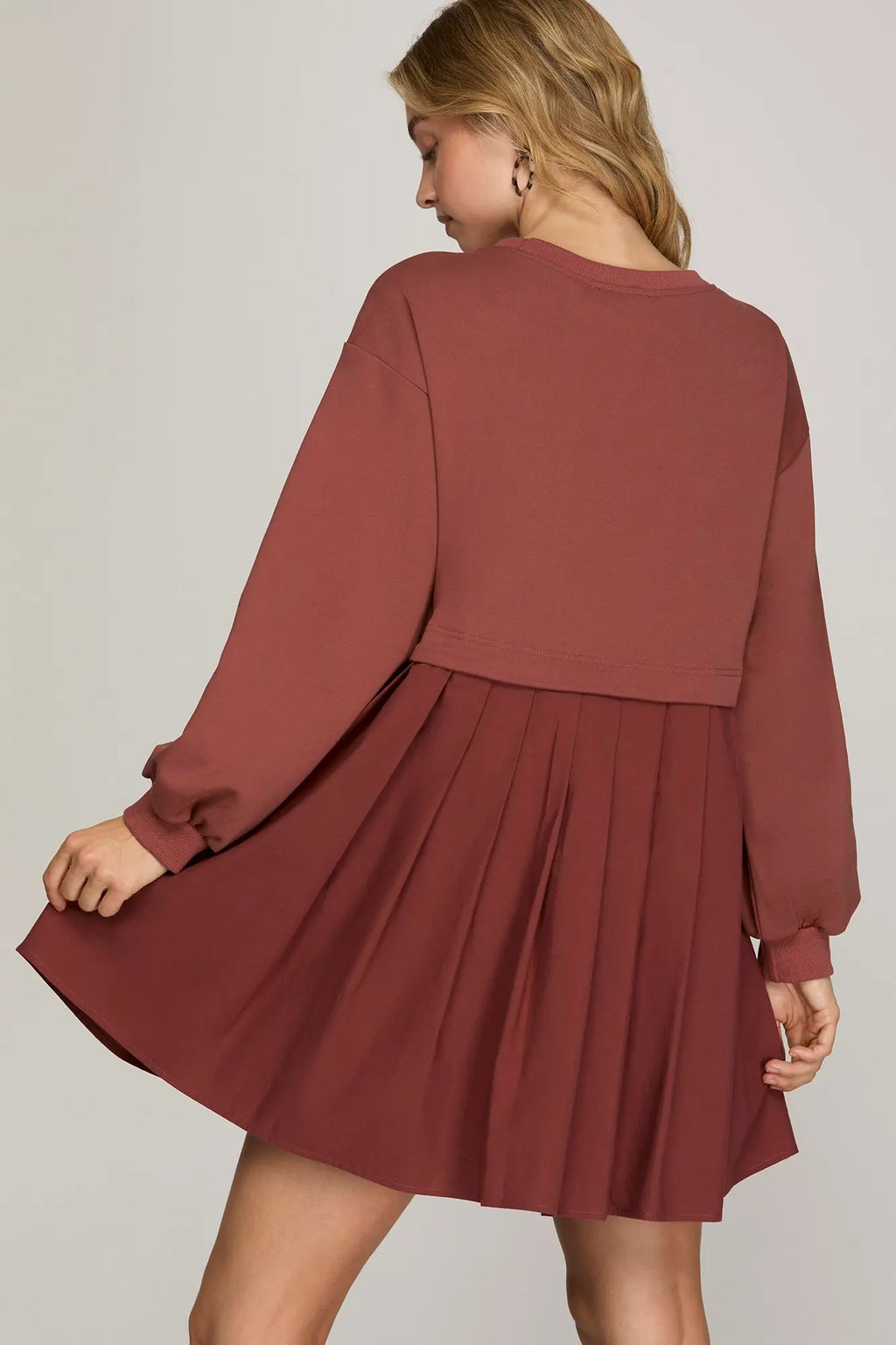 The Cabernet Grace Dress (S-L)