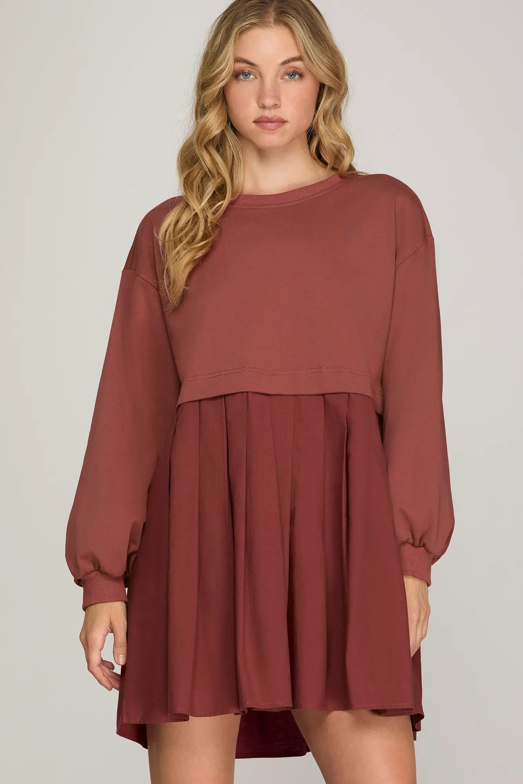 The Cabernet Grace Dress (S-L)