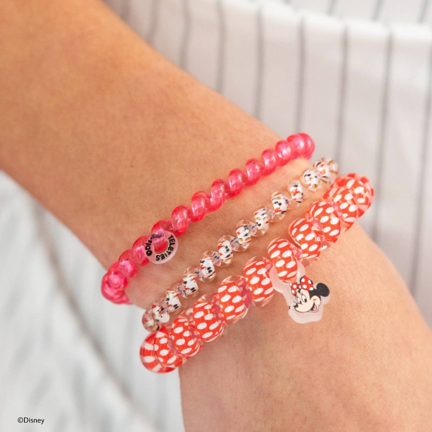 TELETIES - Minnie Mouse Mix Pack Hair Ties
