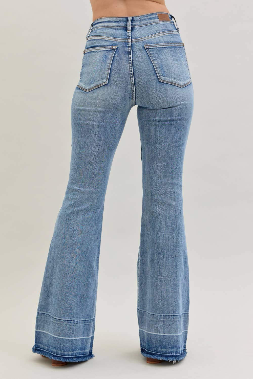 Judy Blue Jeans - HW "Tummy Control " w/ Release Hem Flare (Reg & Plus)