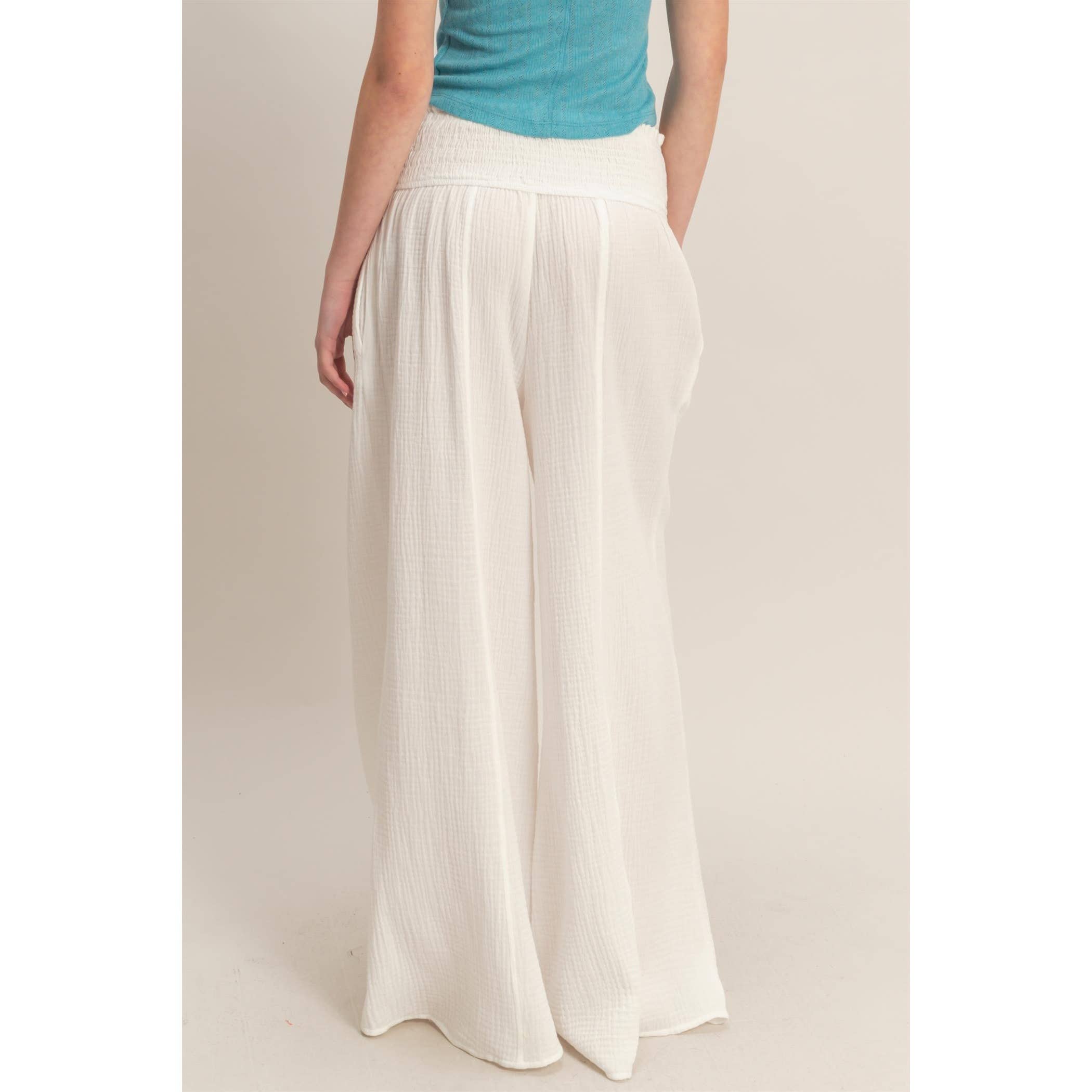 The Jessie Wide-Leg Pants (S-L)(2 Colors)
