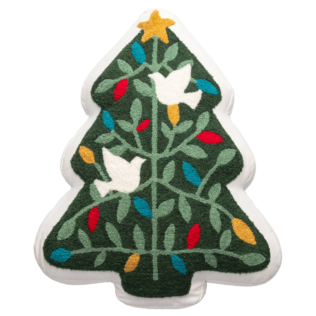 Christmas Shaped Embroidered Pillows